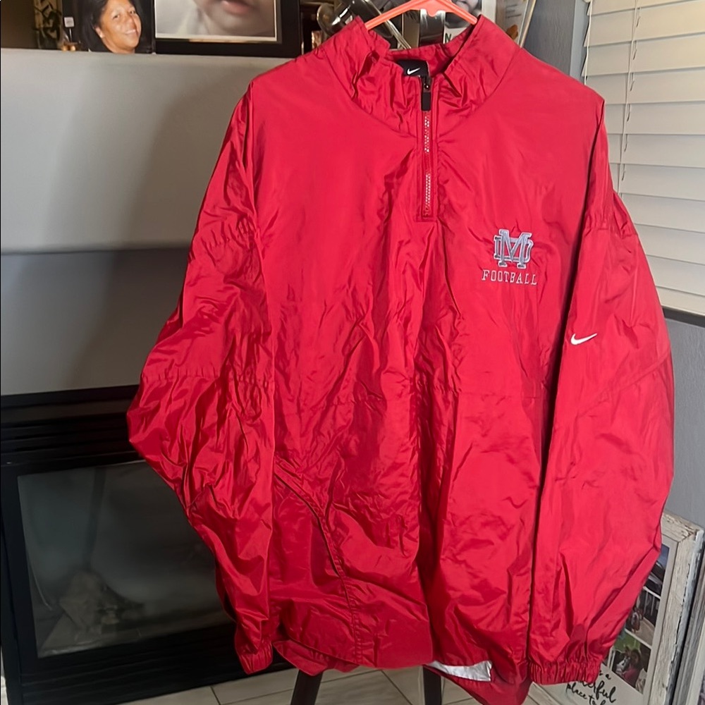 Team Nike Red Sports Pullover